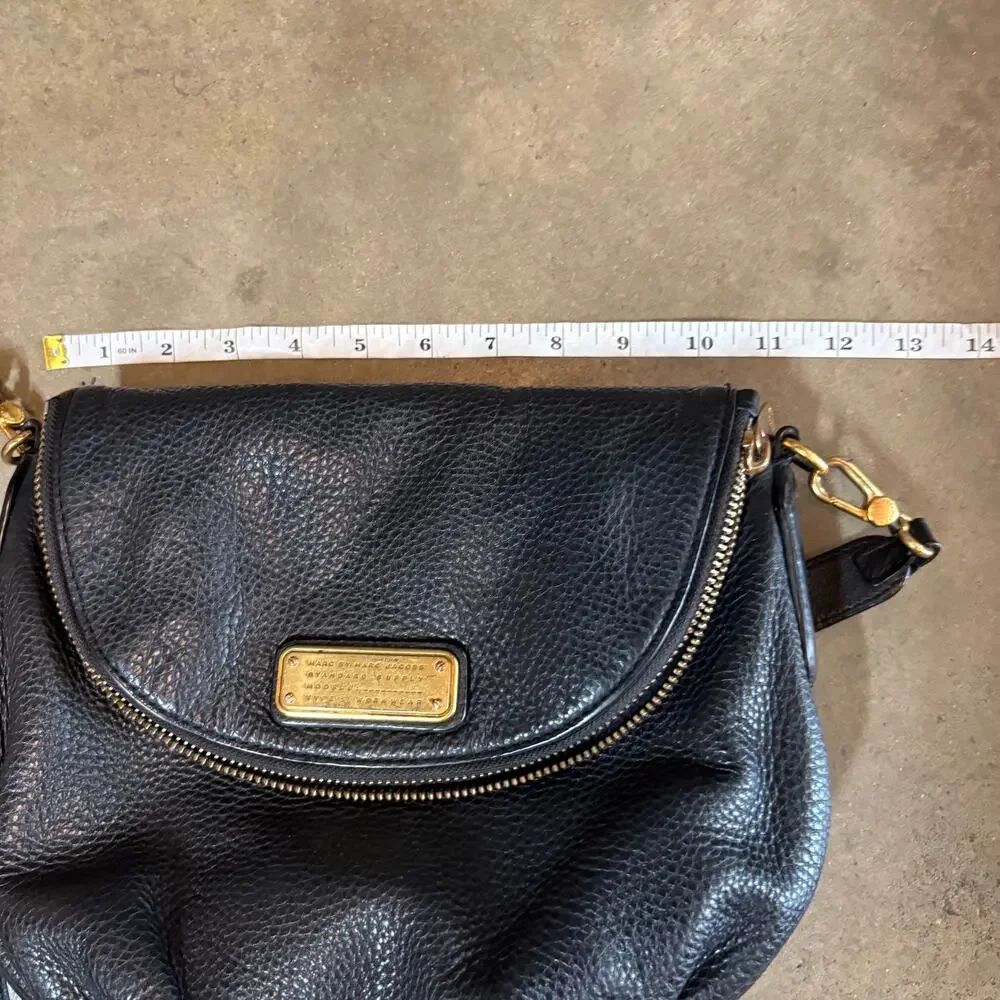 Marc by Marc Jacobs Pebbled Leather Lap Crossbody bag